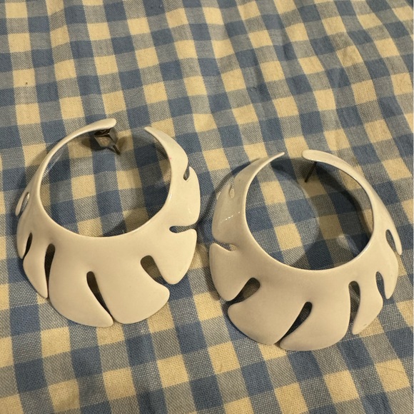 Kate Spade Statement Half Hoop Earrings - Picture 2 of 5